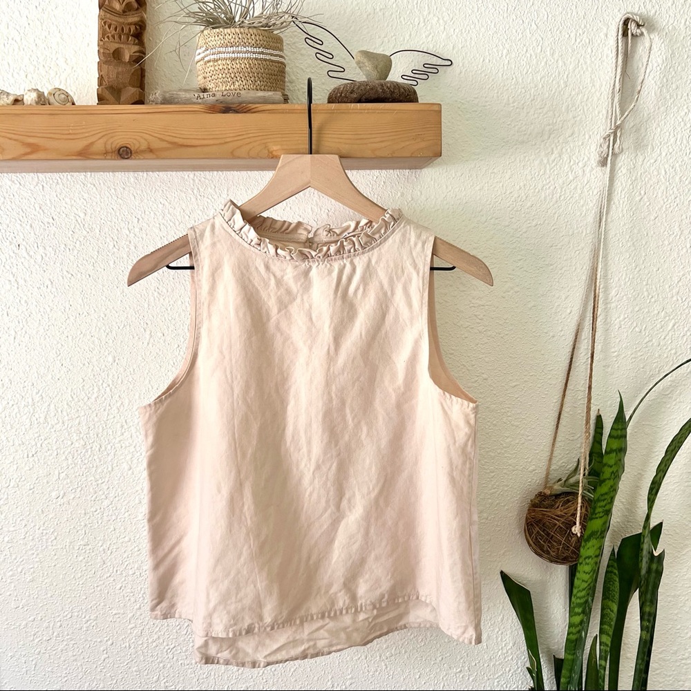 Anine Bing cotton twill top